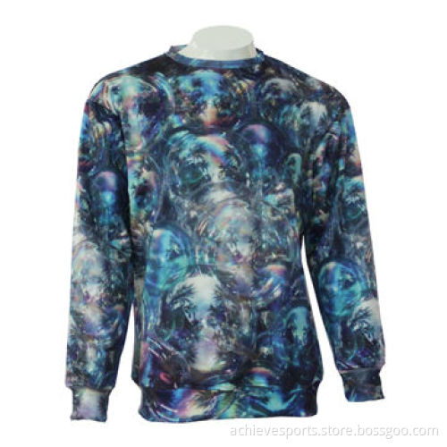 Custom men's pullover sweatshirt, with free design